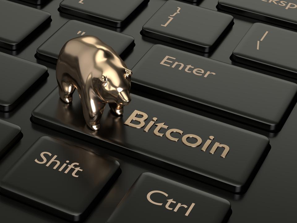 Bitcoin prices pushing lower as markets face bearish sentiment.