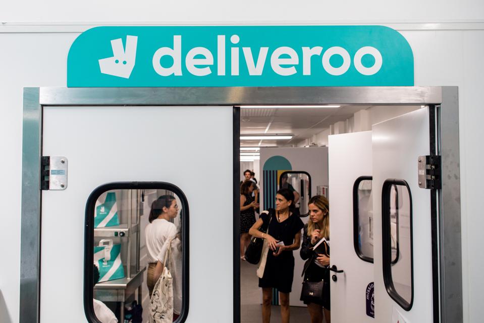 Deliveroo Illustration In Saint Ouen