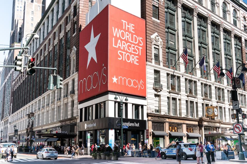 Macy's store in New York City...
