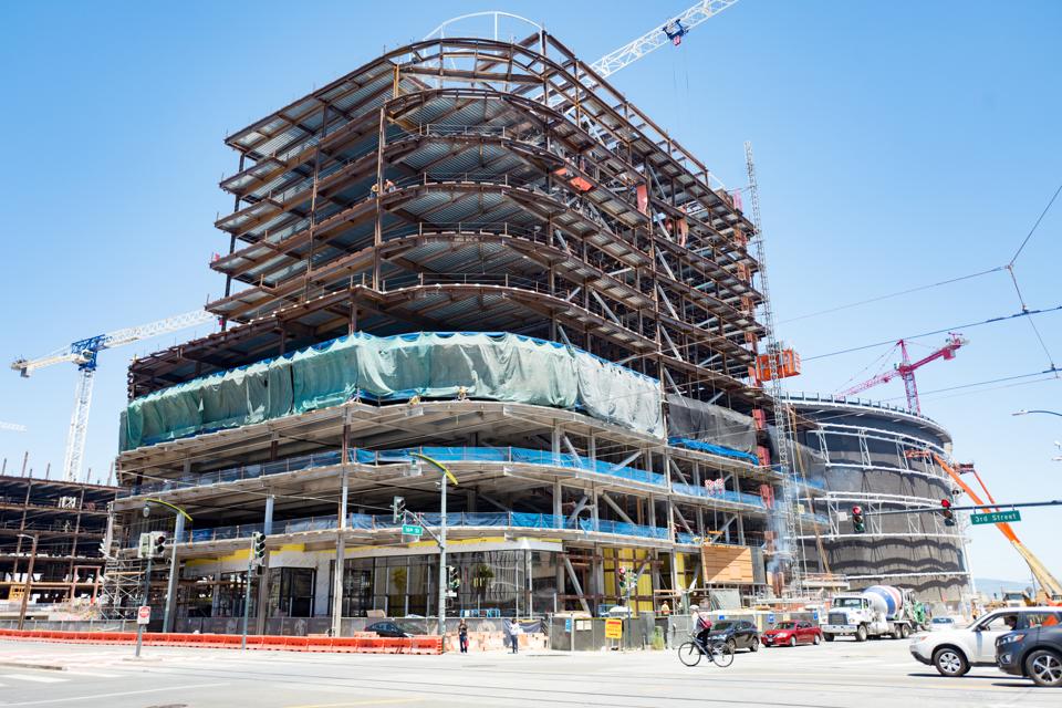 The billion-dollar Chase Center, the Golden State Warriors' future home, is currently under construction, slated to open in 2019.