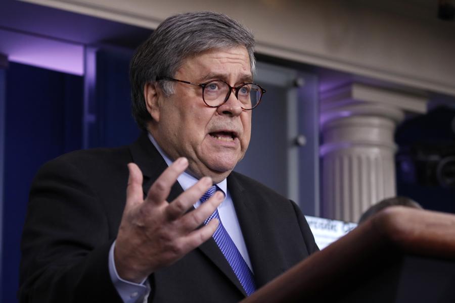 AG Barr Threatens DOJ Could Take Action Against States With Strict Coronavirus Rules