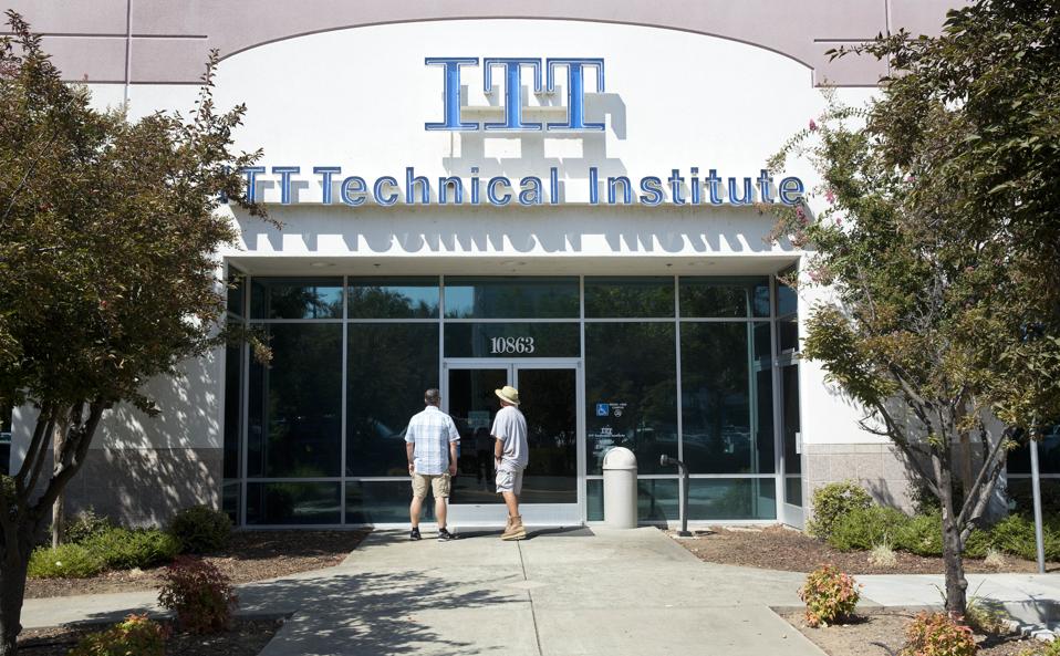 Education Department Shuts Down ITT Tech