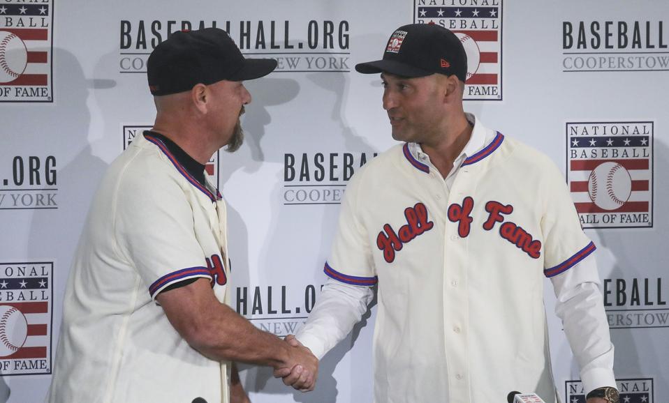 Hall of Fame Jeter Walker Baseball
