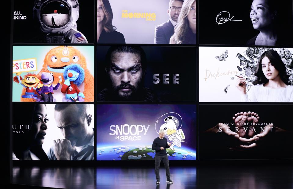 Apple Event TV+ announcement