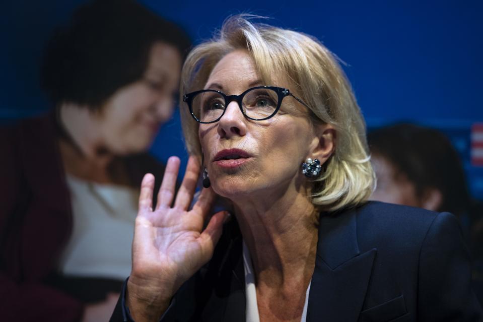 Federal Judge Holds Betsy DeVos In Contempt