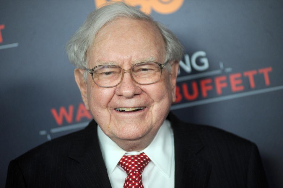 Warren Buffet en el estreno de ? Becoming Warren Buffet ?