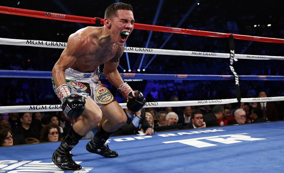 APTOPIX Valdez Gradovich Boxing