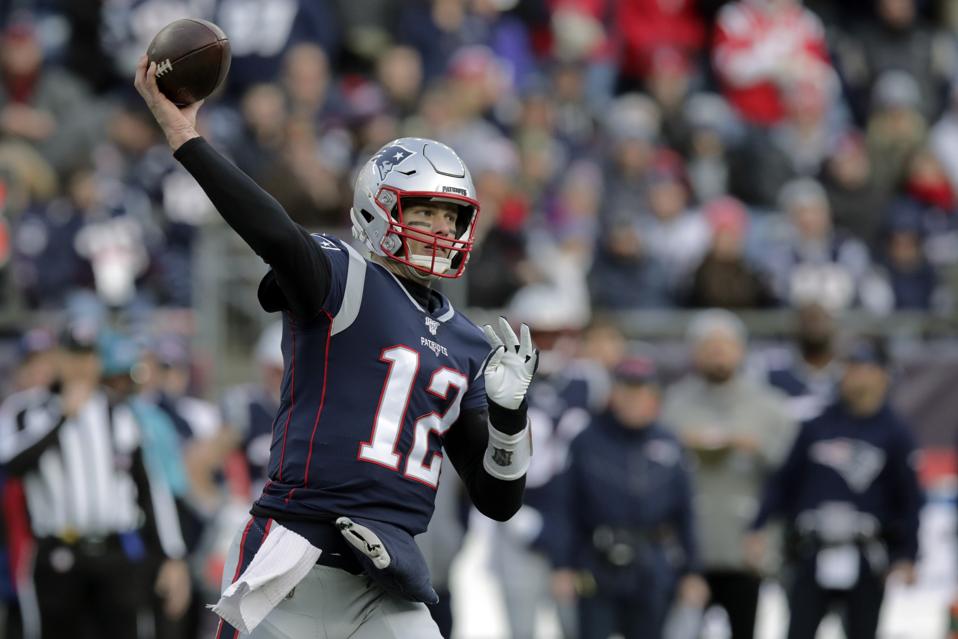 Tom Brady New England Patriots Playing First Wild Card Nfl